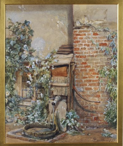 Study of an Old Water Pump by John Edward Newton